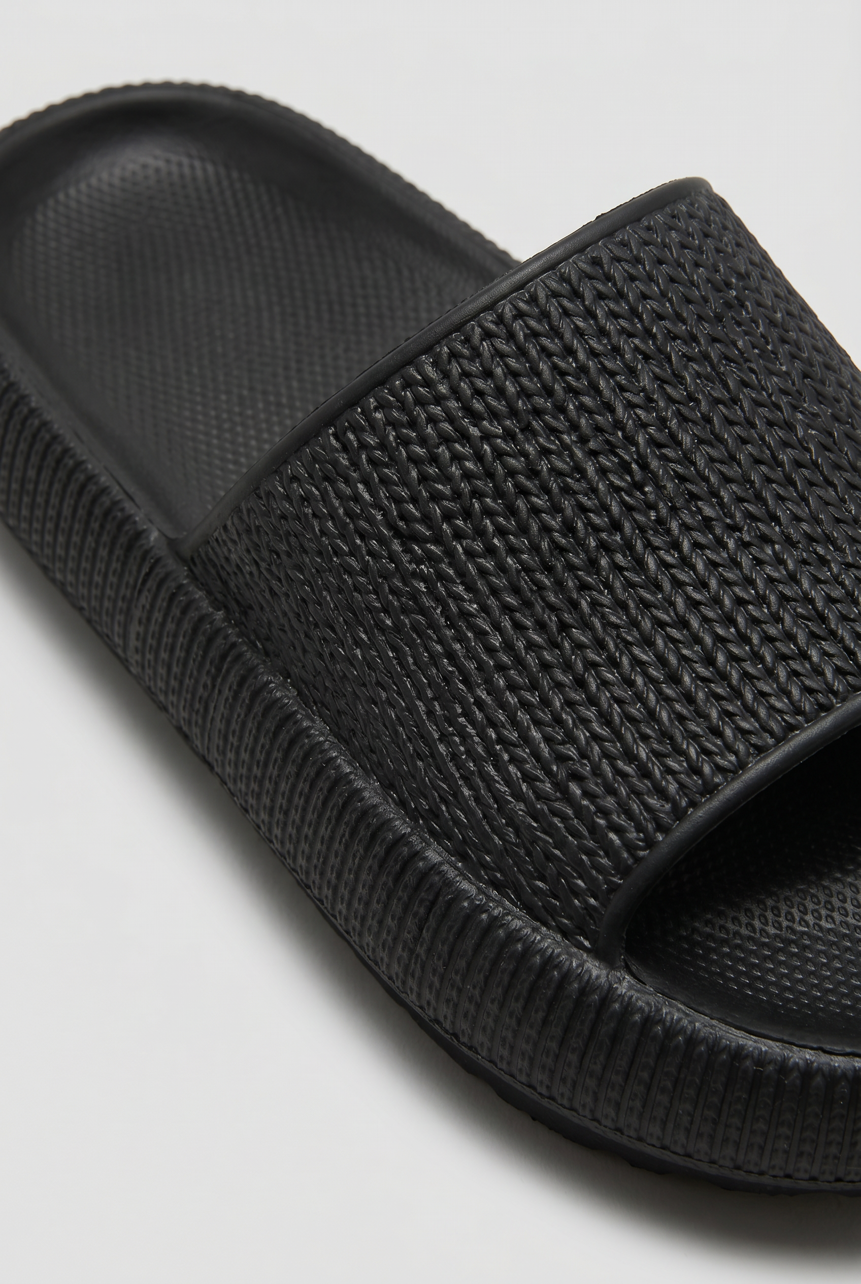 Cushioned Slide Sandals Black EVA Women's Non-Slip Quick-Dry – Casual, Holiday, Everyday Comfort