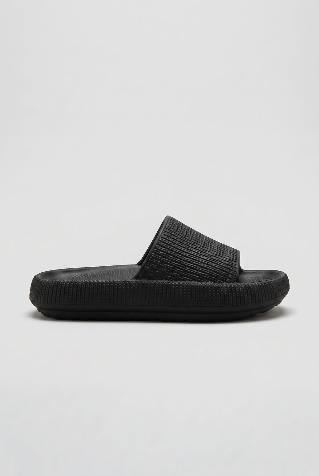 Cushioned Slide Sandals Black EVA Women's Non-Slip Quick-Dry – Casual, Holiday, Everyday Comfort