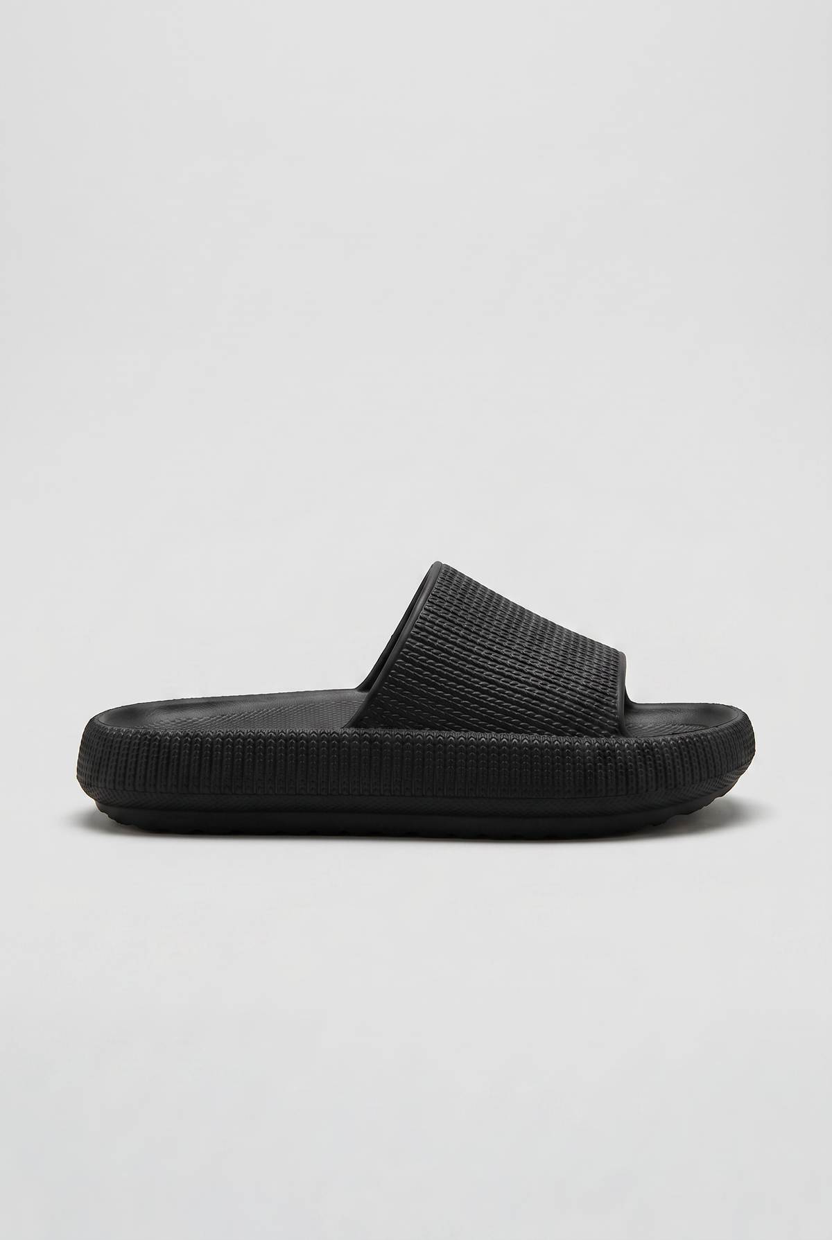 Cushioned Slide Sandals Black EVA Women's Non-Slip Quick-Dry – Casual, Holiday, Everyday Comfort