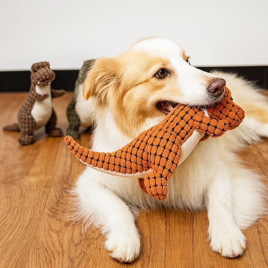 Dinosaur Dog Toy | Squeaky · Werune