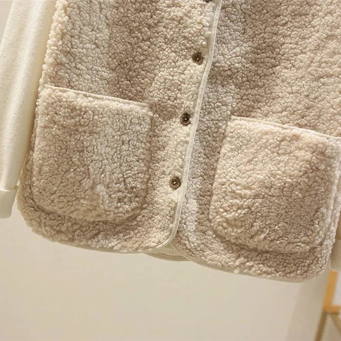Fleece Gilet Sleeveless Vest Brown Women's – Casual, Winter Layering, Cosy Everyday Warmth
