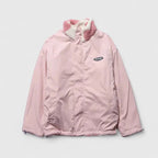 Fleece Jacket Heart Print Women's Zip-Up Stand Collar – Casual, Winter, Office, Gift