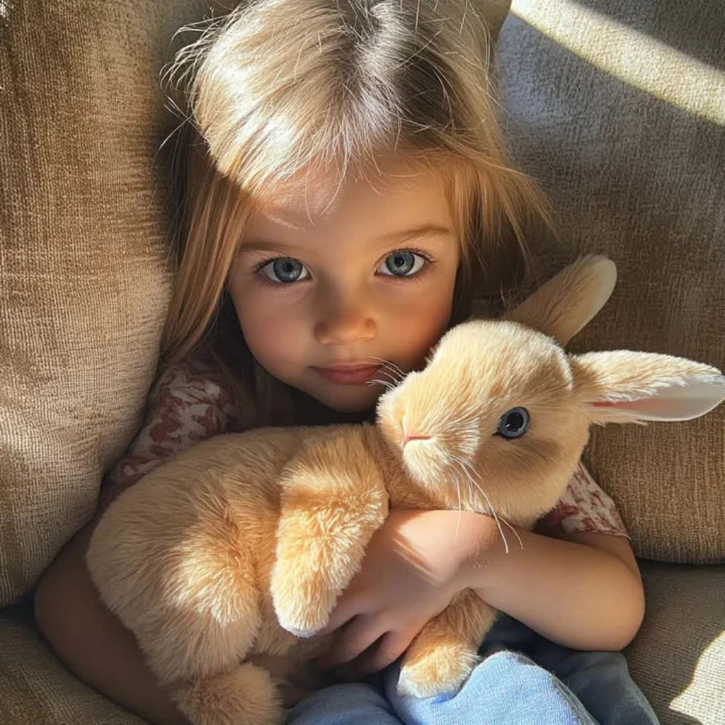 Fluffy Bunny Plush Toy | For Kids · Werune