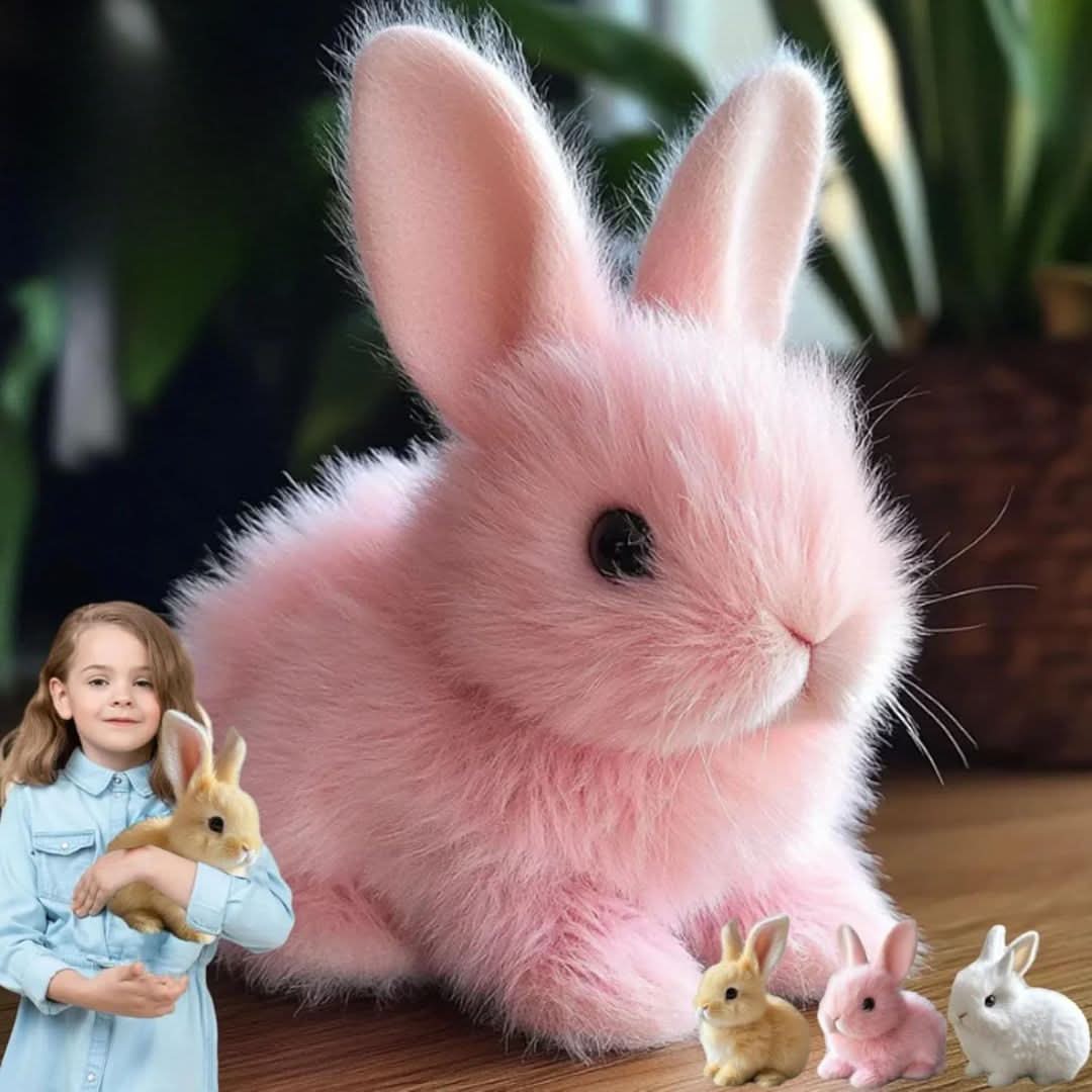 Fluffy Bunny Plush Toy | For Kids · Werune
