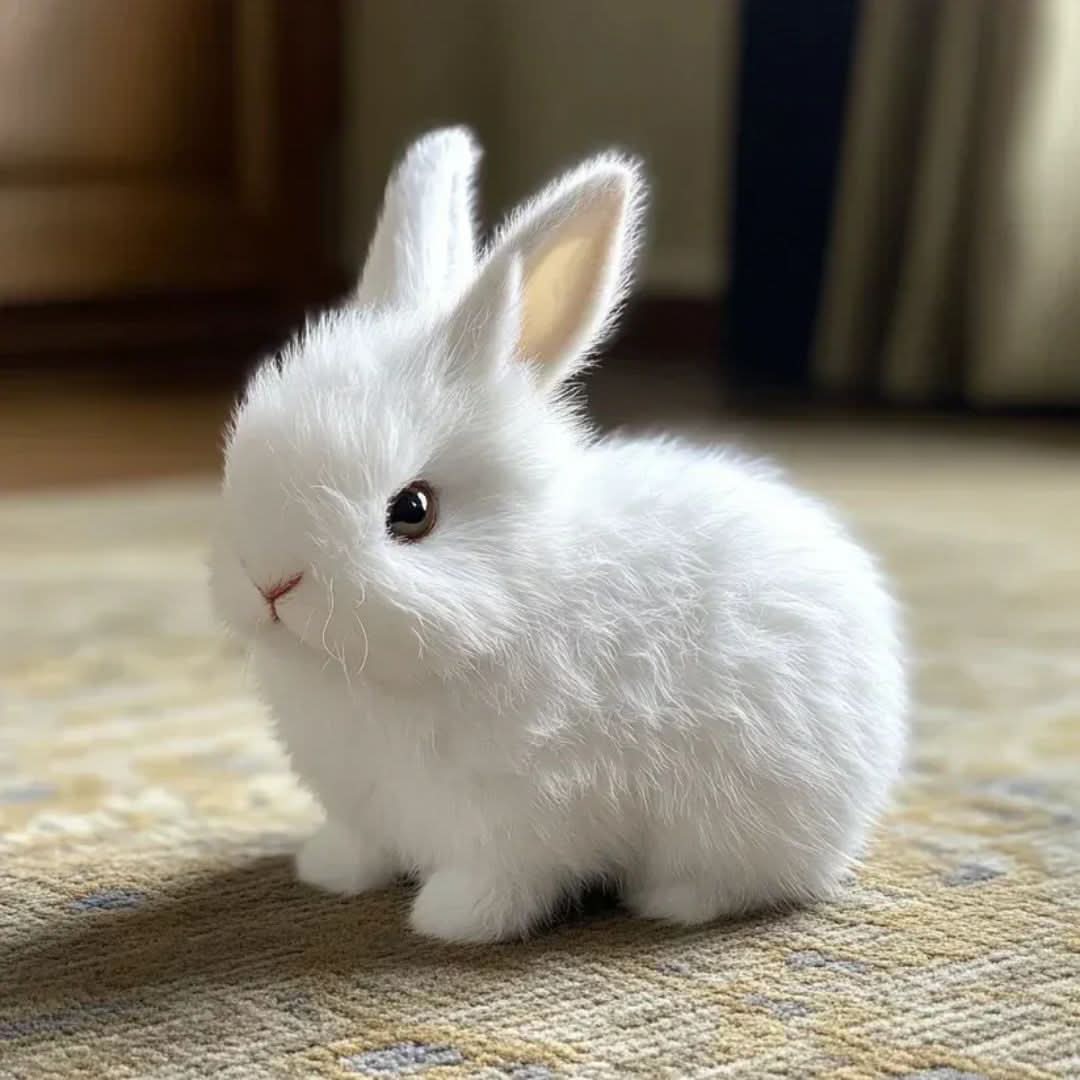 Fluffy Bunny Plush Toy | For Kids · Werune