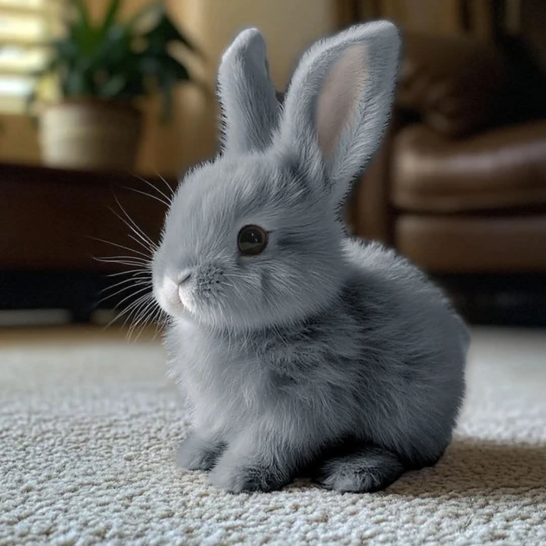 Fluffy Bunny Plush Toy | For Kids · Werune