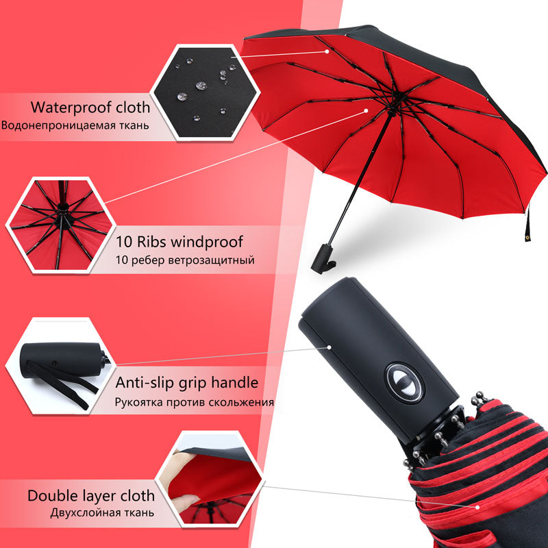 Foldable Umbrella | Automatic Open · Werune