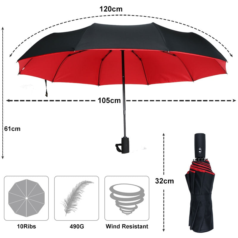 Foldable Umbrella | Automatic Open · Werune