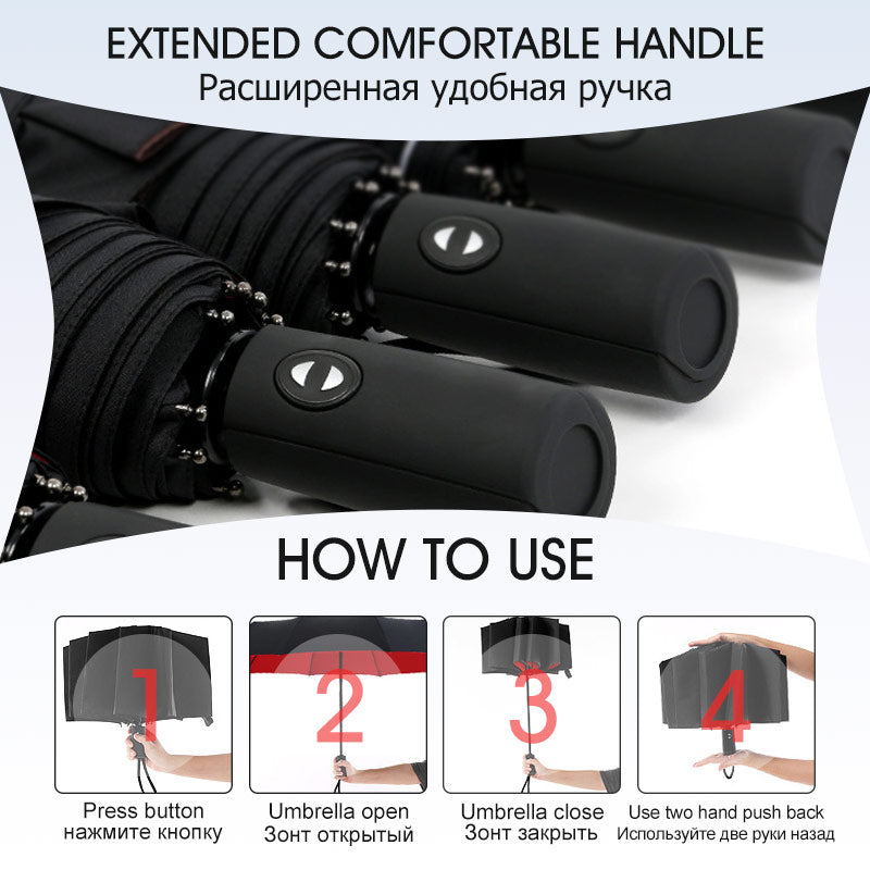 Foldable Umbrella | Automatic Open · Werune