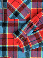 Hooded Flannel Shirt Cotton Plaid Men's Long Sleeve Button Up Jacket – Casual, Everyday