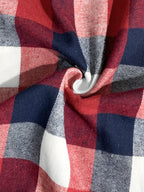 Hooded Flannel Shirt Cotton Plaid Men's Long Sleeve Button Up Jacket – Casual, Everyday