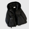 Hooded Parka Jacket Fleece-Lined Beige Women's Winter Coat – Casual, Warm Everyday Outerwear