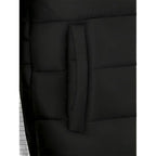 Hooded Puffer Jacket Black Quilted Men's Zip-Up – Casual, Winter, Outdoor, Gift · Werune