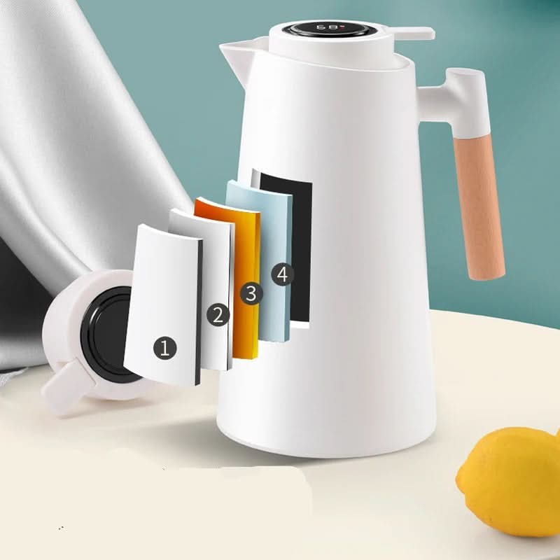Insulated Vacuum Flask | Temperature Display · Werune