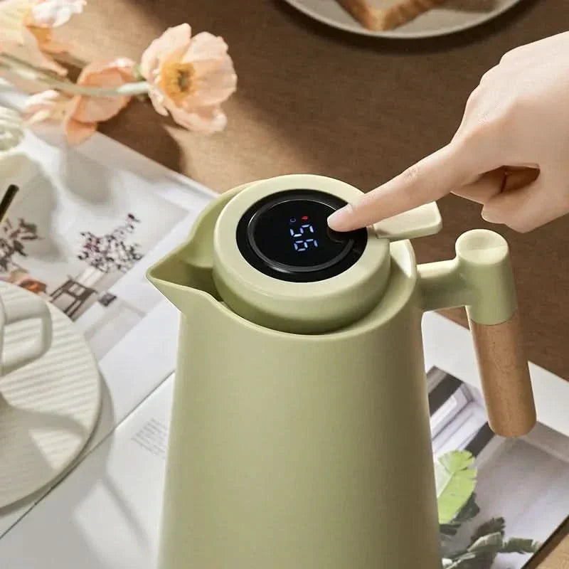 Insulated Vacuum Flask | Temperature Display · Werune