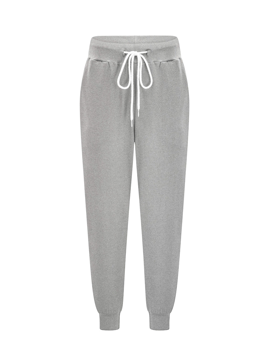 Jogger Trousers Women's Drawstring Yellow Tapered with Pockets – Casual, Home Gym, Yoga, Everyday