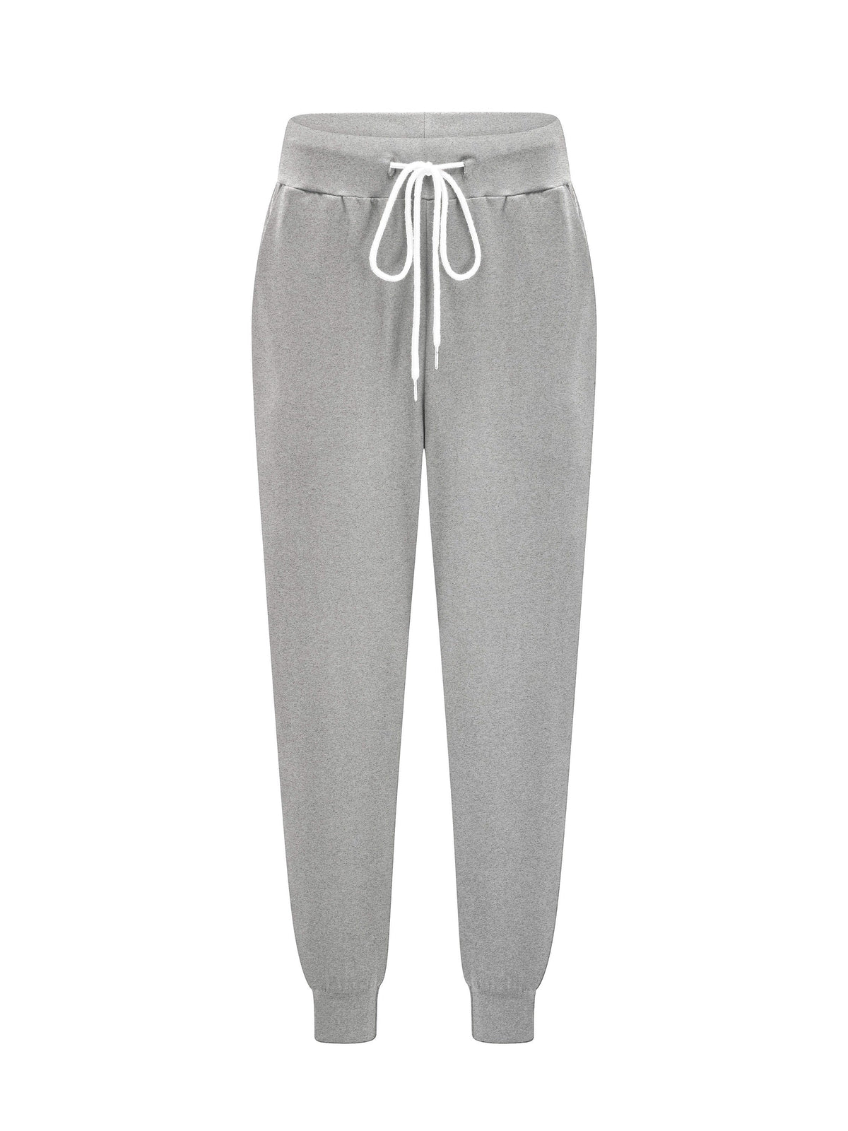 Jogger Trousers Women's Drawstring Yellow Tapered with Pockets – Casual, Home Gym, Yoga, Everyday