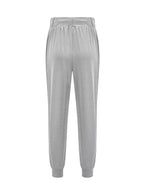 Jogger Trousers Women's Drawstring Yellow Tapered with Pockets – Casual, Home Gym, Yoga, Everyday