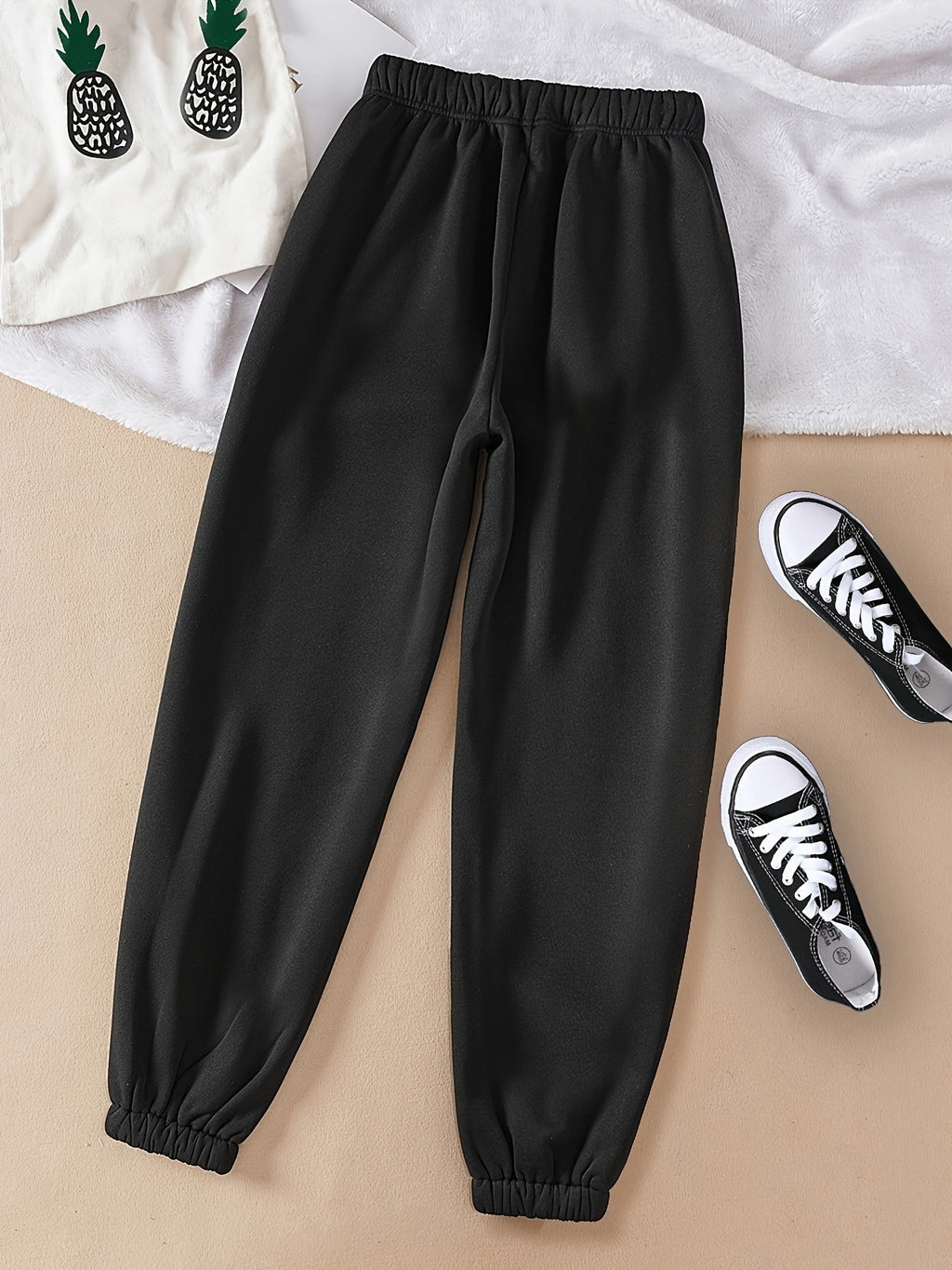 Joggers Drawstring Grey Women's Relaxed Fit Sweatpants – Casual, Loungewear, Gym, Everyday Comfort