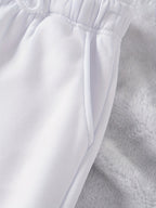 Joggers Drawstring Grey Women's Relaxed Fit Sweatpants – Casual, Loungewear, Gym, Everyday Comfort