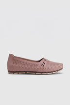Loafers Faux Leather Brown Women's Slip-On Flats – Casual, Office, Everyday Comfort Walking