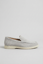 Loafers Suede Beige Men's Slip-On Round Toe – Casual, Office, Holiday, Gift Everyday Comfort Shoes