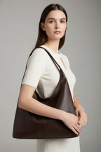 Maria | Women’s Classic Tote Bag with Faux Outer and Large Inner Pocket · Werune