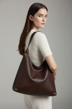 Maria | Women’s Classic Tote Bag with Faux Outer and Large Inner Pocket · Werune