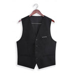 Men's 3-Piece Suit Set Burgundy Slim Fit Blazer Waistcoat Trousers – Wedding, Office, Formal Gift