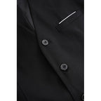 Men's 3-Piece Suit Set Burgundy Slim Fit Blazer Waistcoat Trousers – Wedding, Office, Formal Gift