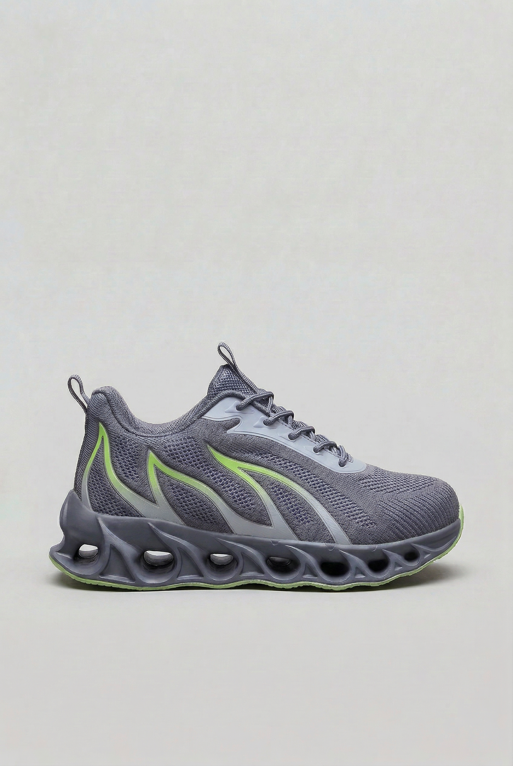 Men's Running Shoes Blue Mesh Cushioned Support – Jogging, Training, Athletic Footwear, Home Gym