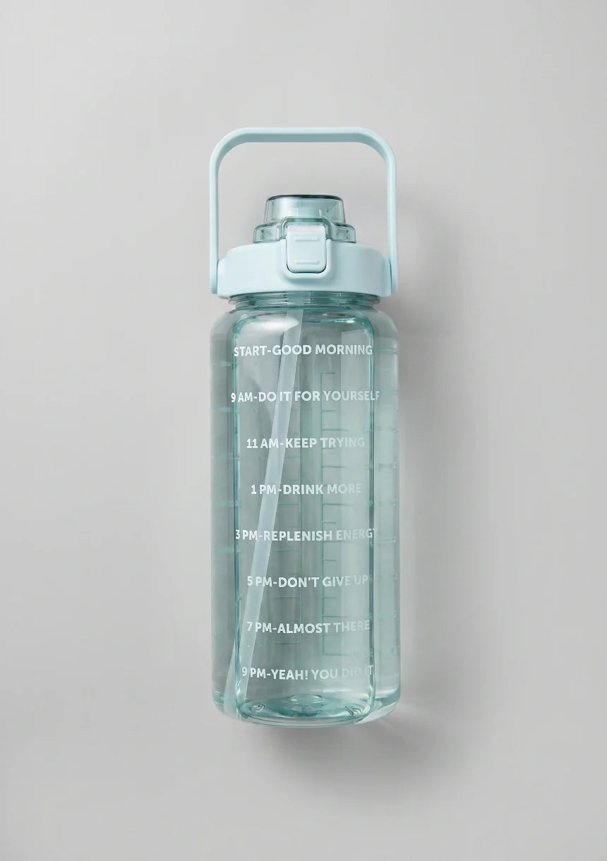 Motivational Water Bottle | Time Marker · Werune