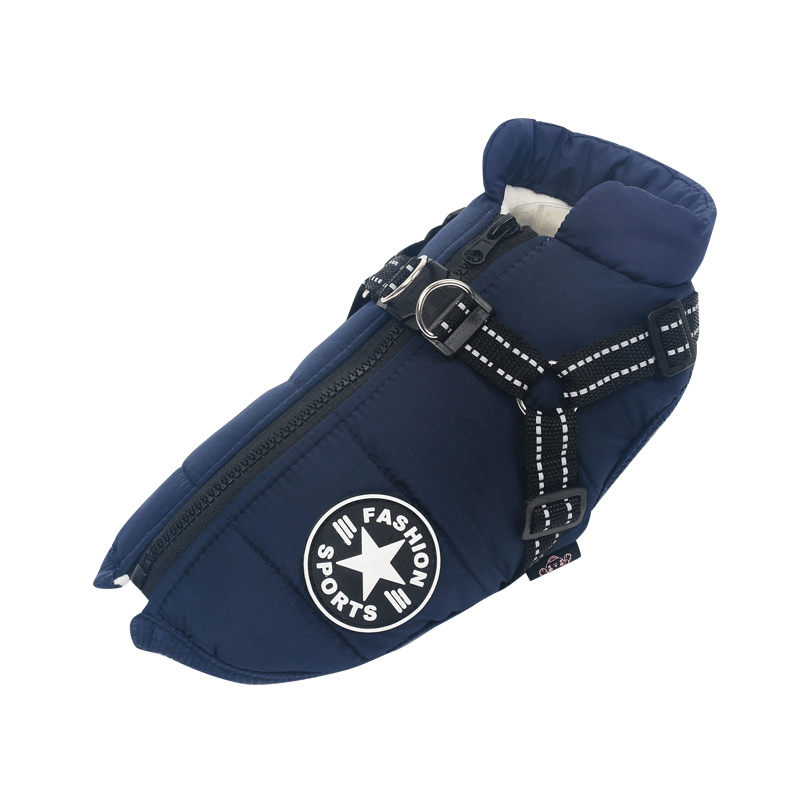 Padded Dog Coat | Built-In Harness · Werune