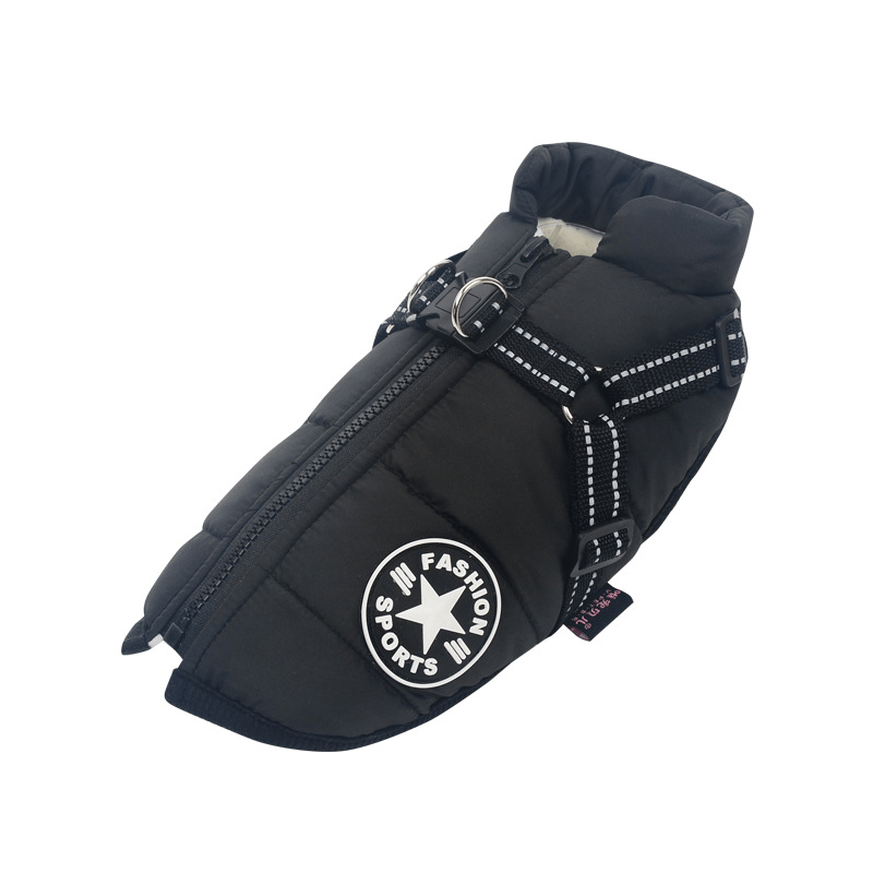 Padded Dog Coat | Built-In Harness · Werune