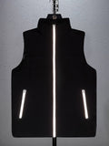 Padded Gilet Vest Black Quilted Zip-Up Men's Sleeveless Bodywarmer – Casual, Outdoor Layering