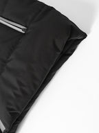 Padded Gilet Vest Black Quilted Zip-Up Men's Sleeveless Bodywarmer – Casual, Outdoor Layering
