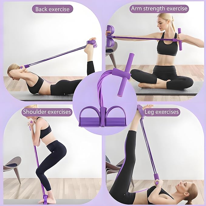 Pedal Resistance Band | Sit Up Trainer · Werune