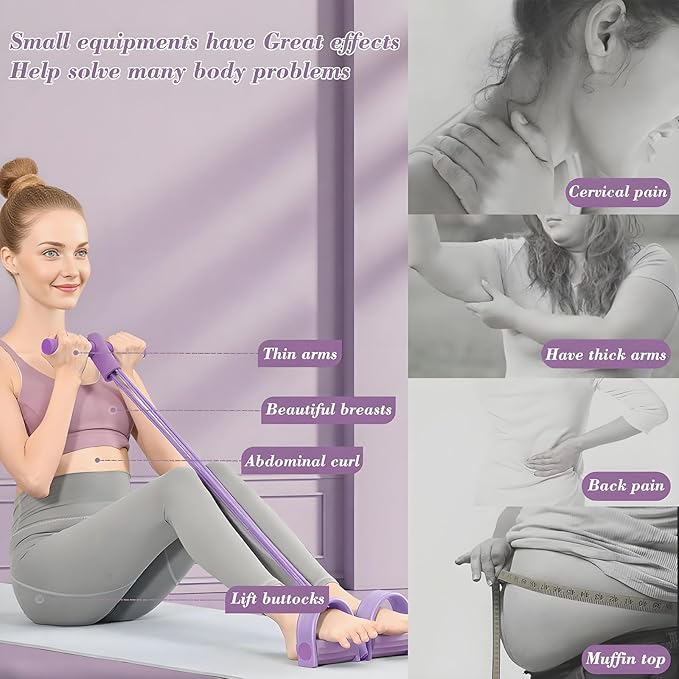 Pedal Resistance Band | Sit Up Trainer · Werune