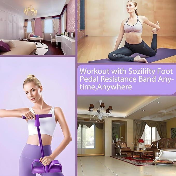 Pedal Resistance Band | Sit Up Trainer · Werune