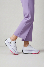 Platform Trainers Canvas White Women's Lace-Up Chunky Sole – Casual, Everyday · Werune