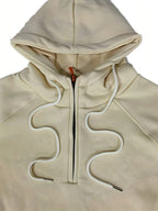 Quarter-Zip Hoodie Men's Black with Cargo Pocket & Drawstring Hood – Casual, Everyday Wear
