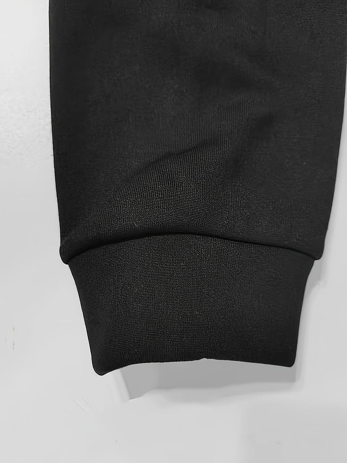 Quarter-Zip Hoodie Men's Black with Cargo Pocket & Drawstring Hood – Casual, Everyday Wear