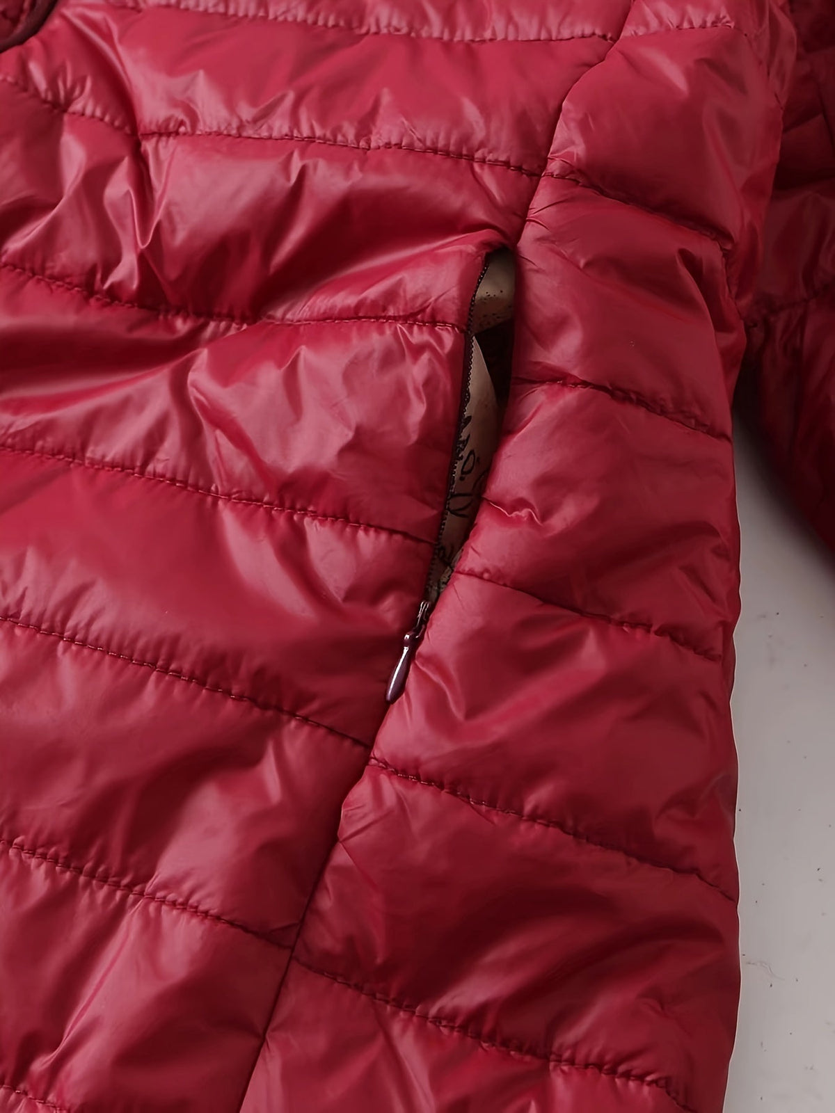 Quilted Puffer Coat Fleece-Lined Longline Black Women's – Casual, Winter, Holiday, Gift