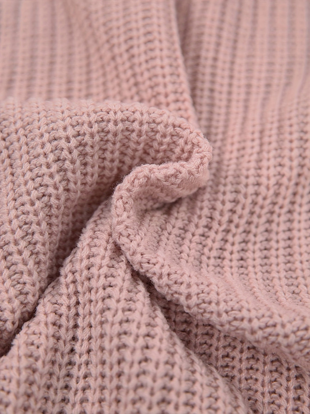 Ribbed Knit Sweater Dress Women's Oversized Half-Turtleneck Long Sleeve Grey – Casual, Winter, Everyday