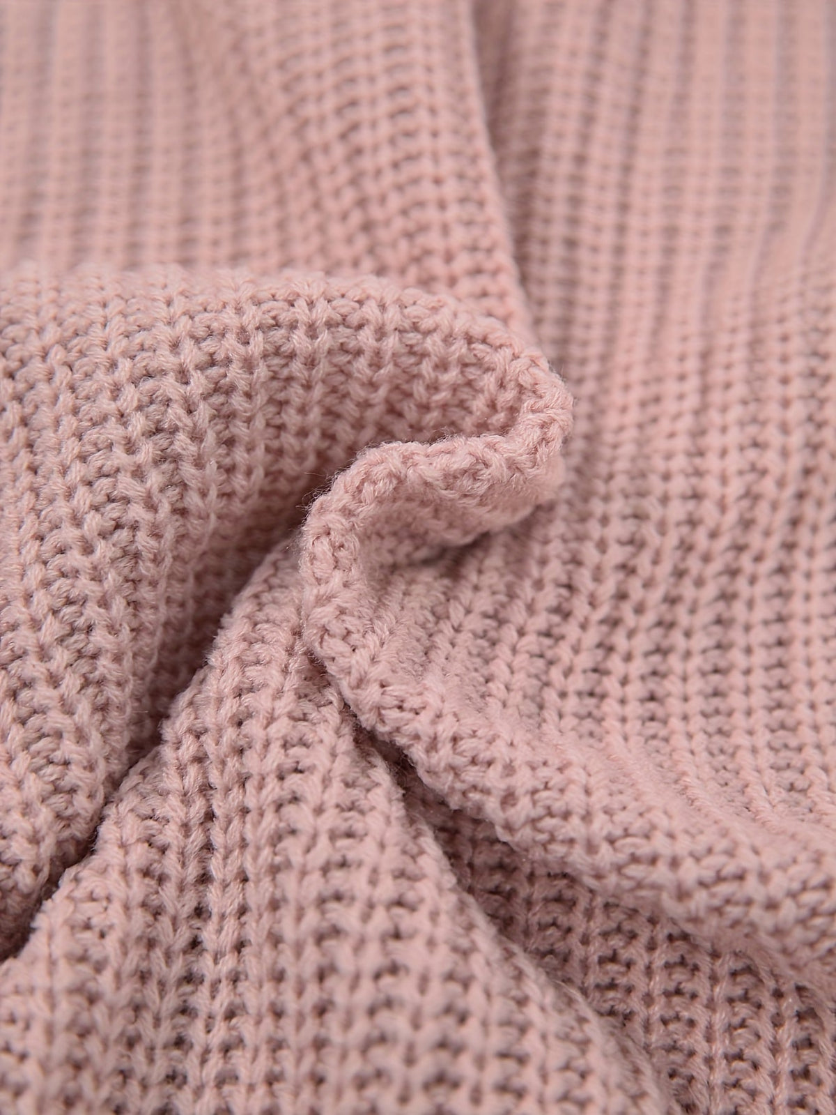 Ribbed Knit Sweater Dress Women's Oversized Half-Turtleneck Long Sleeve Grey – Casual, Winter, Everyday
