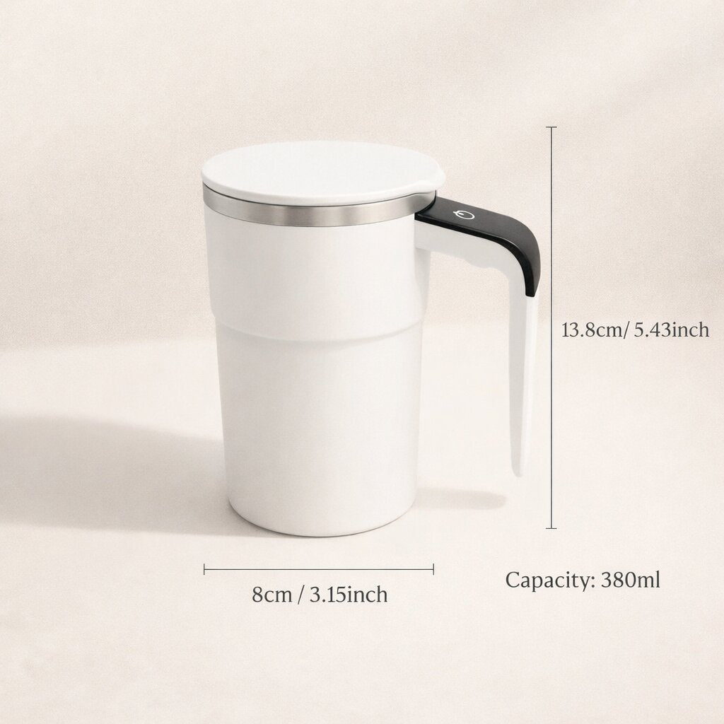 Self Stirring Coffee Mug | LCD Display · Werune