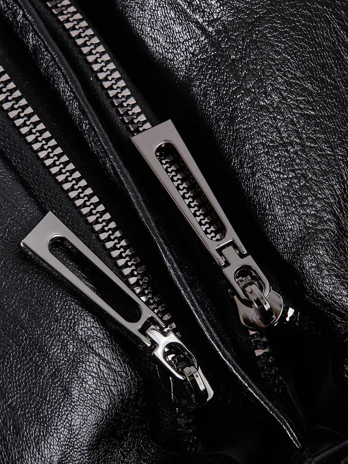 Shoulder Bag Faux Leather Black Multi-Pocket Women's Handbag – Casual, Office, Everyday, Gift