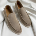 Suede Loafers Men's Navy Slip-On Shoes – Casual, Office, Everyday Comfort · Werune