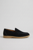 Suede Loafers Slip-On Round Toe Beige Men's – Casual, Office, Holiday, Gift · Werune