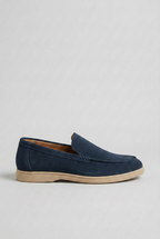 Suede Loafers Slip-On Round Toe Beige Men's – Casual, Office, Holiday, Gift · Werune